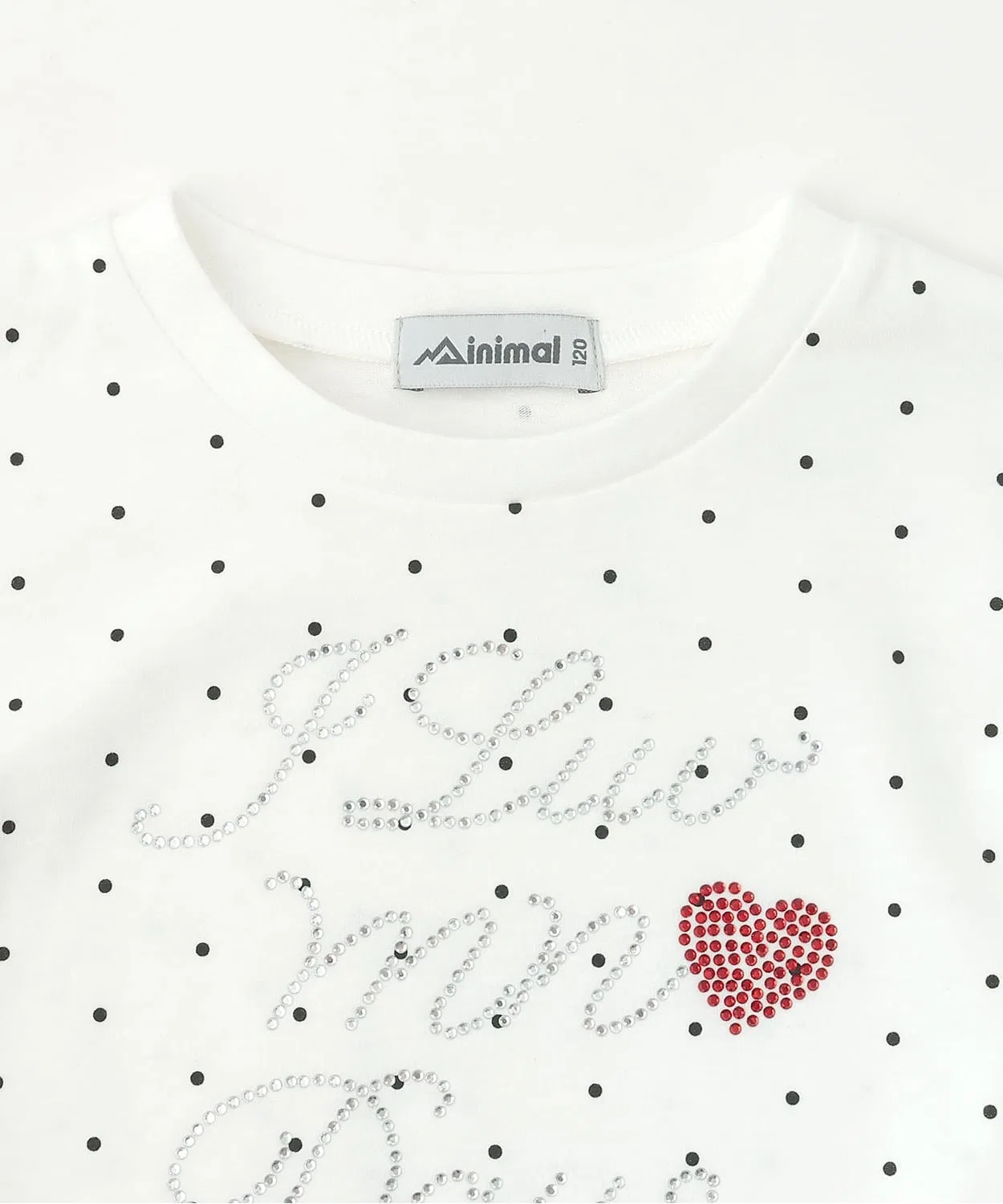 Детская футболка с коротким рукавом и принтом Line Stone Logo Drop Shoulder T-Shirt Minimal, Colorful — фото 3