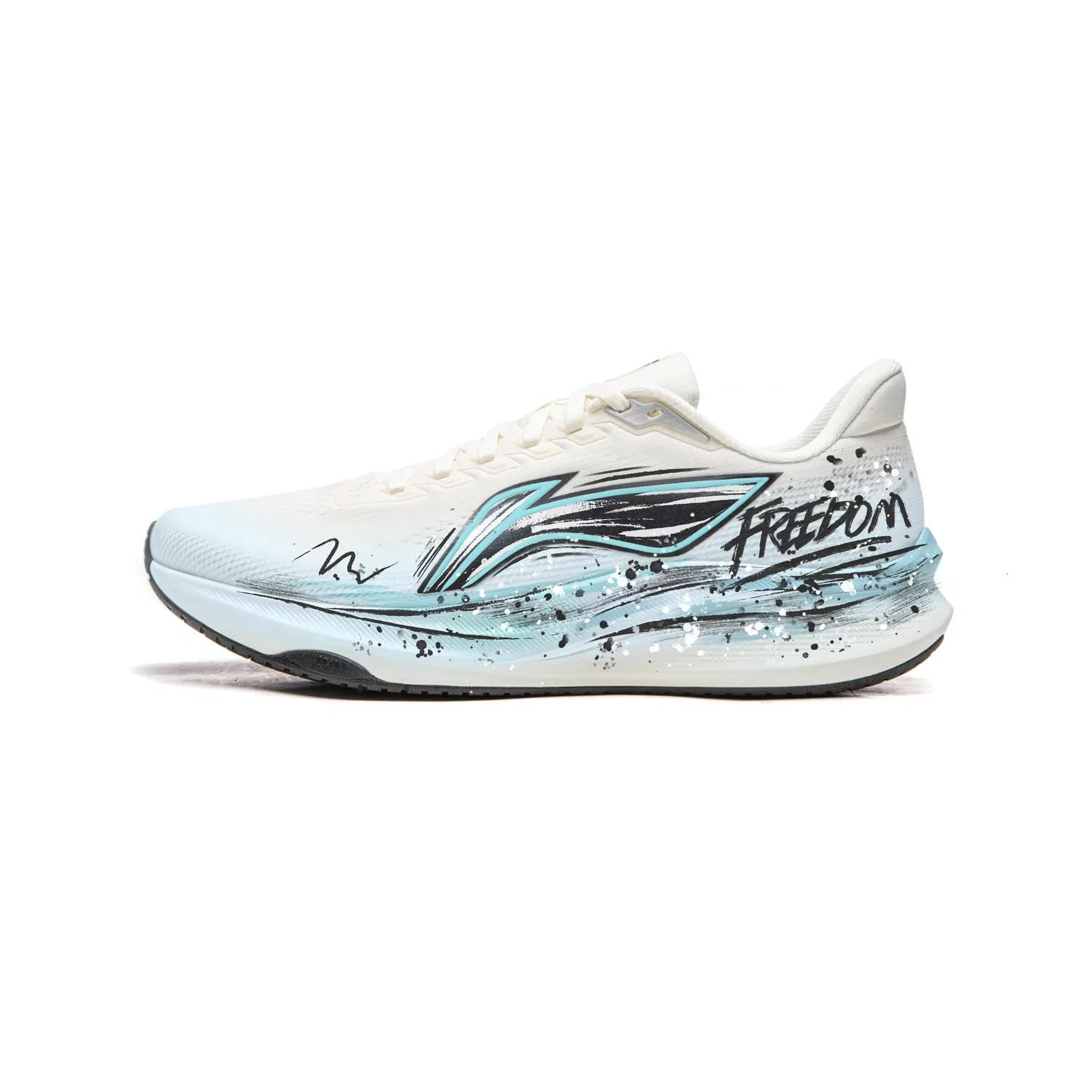 Детские кроссовки для бега с амортизацией Li-Ning Red Hare 9, Cang Lan Yu Bu — фото 3