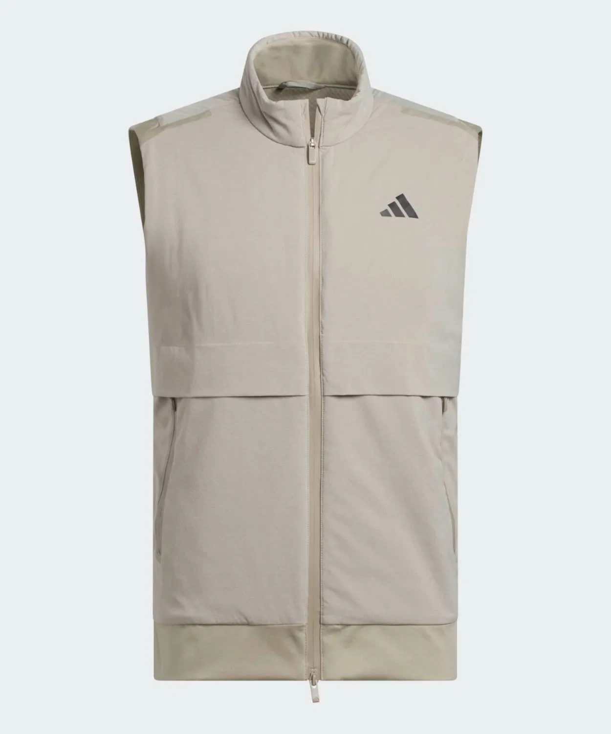 Мужской утепленный жилет Ultimate 365 Tour Frost Guard Full Zip Adidas, Бежевый — фото 4