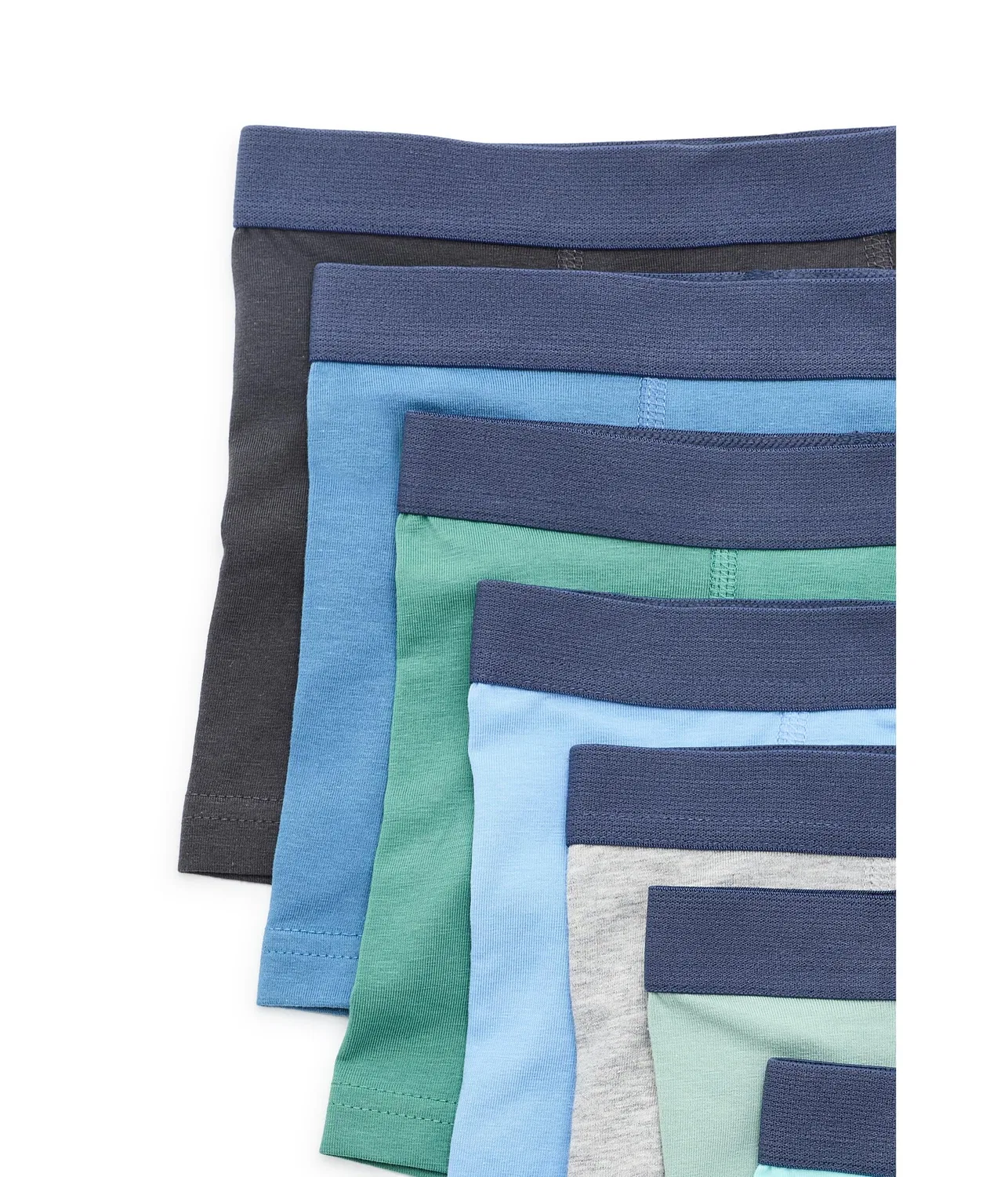 Боксеры, 7 пар (для малышей, маленьких и больших детей) Boxers 7-Pack (Toddler/Little Kid/Big Kid) Primary Kids, Neutral Mix — фото 3