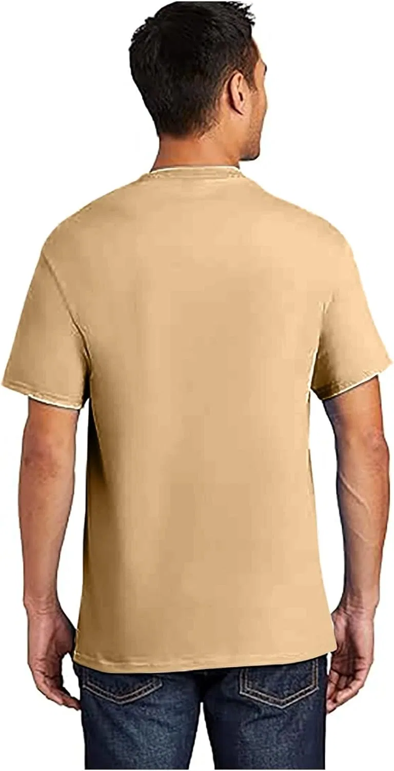 Мужская хлопковая футболка athletic slim fit, Coffee — фото 3