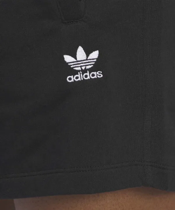 Шорты из французского футера, Essential, Adidas, черный — фото 3