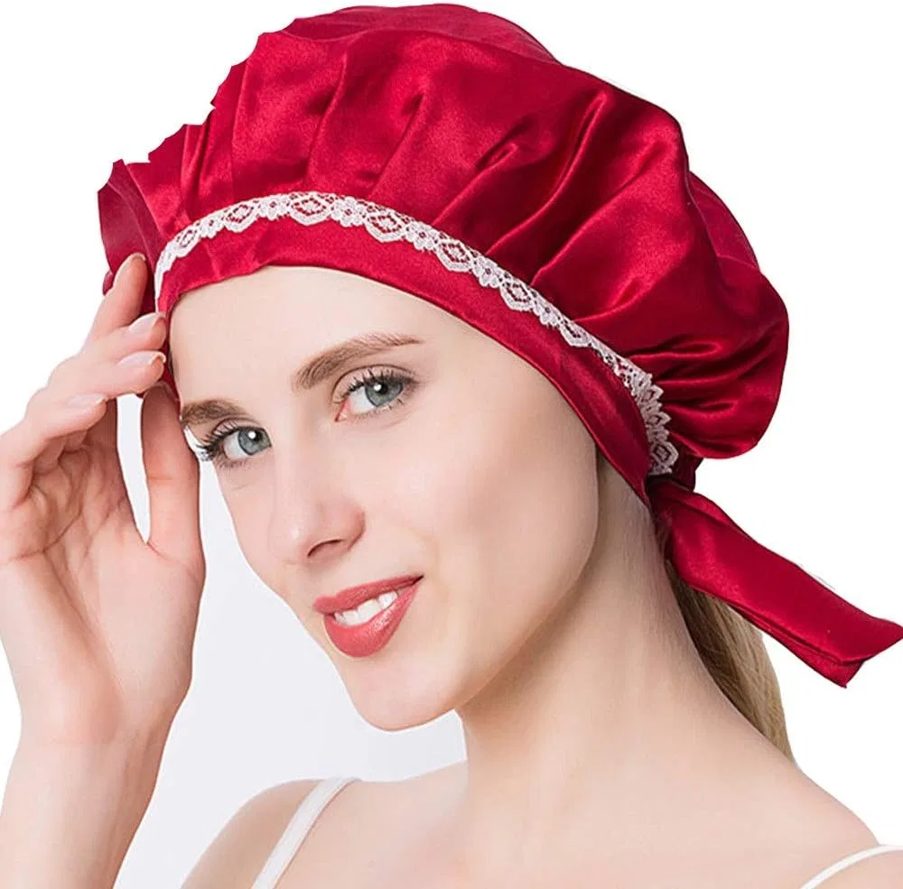 Шапочка для душа Silk, HODAGES, 50см, Красный — фото 2