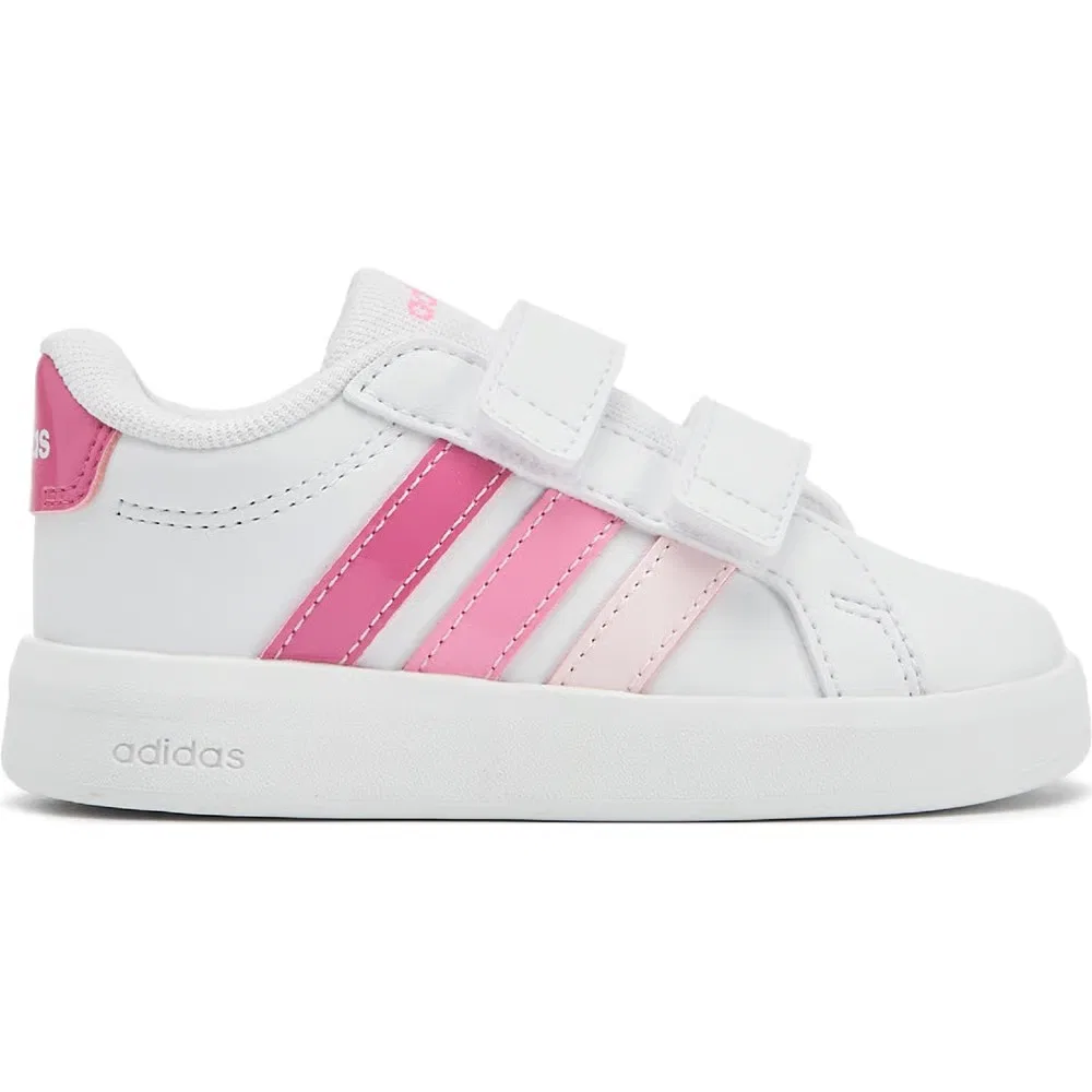 Детские кроссовки Grand Court 3.0 для малышей Adidas, White — фото 2