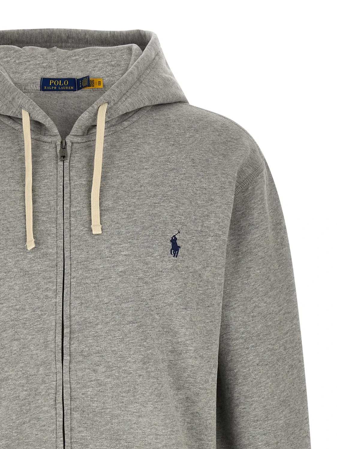 Худи с принтом пони POLO RALPH LAUREN, серый — фото 3