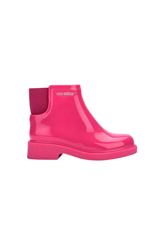 Детские ботинки для девочек без шнуровки Mini Melissa, Pink — фото 2