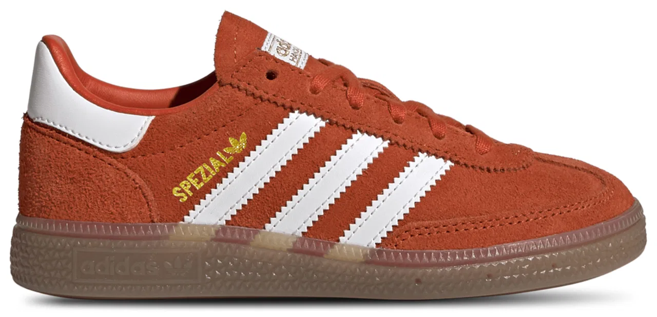 Кроссовки для мальчиков Handball Spezial Adidas, цвет Collegiate Orange/Seattle Hockey