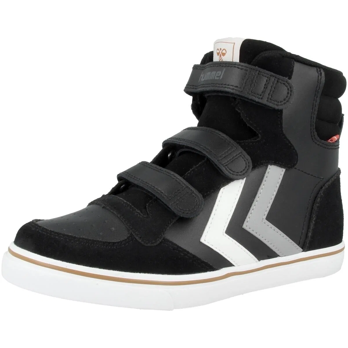 Детские высокие кроссовки Stadil Pro Unisex Kinder Hummel, Schwarz — фото 4