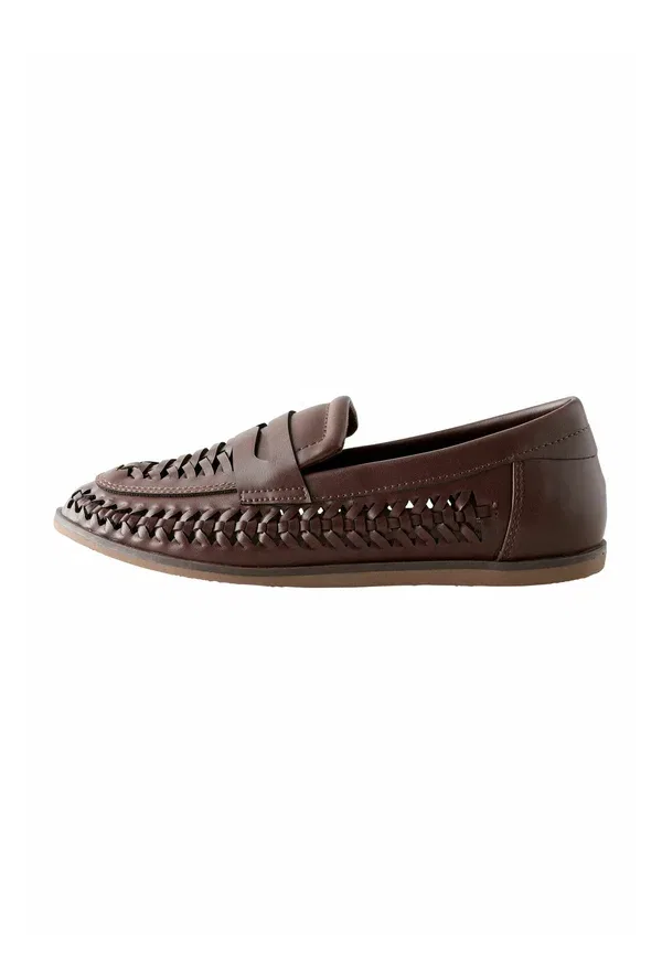 Мокасины с круглым носом Moccasins Next Tan brown, светло-коричневый