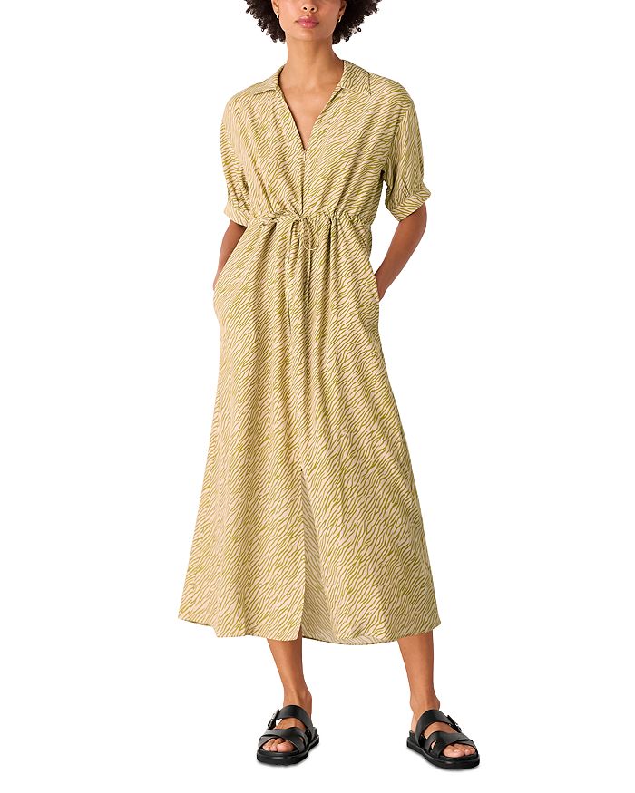 

Мини-платье Petite Tiger Flame Whistles, зеленый