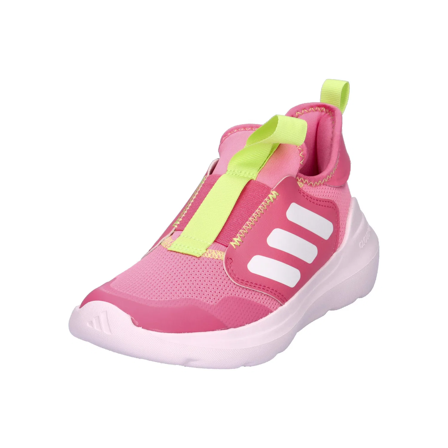 Детские кроссовки с безшнуровкой TENSAUR COMFORT AC C adidas, Rosa Weiss Magentapink — фото 4