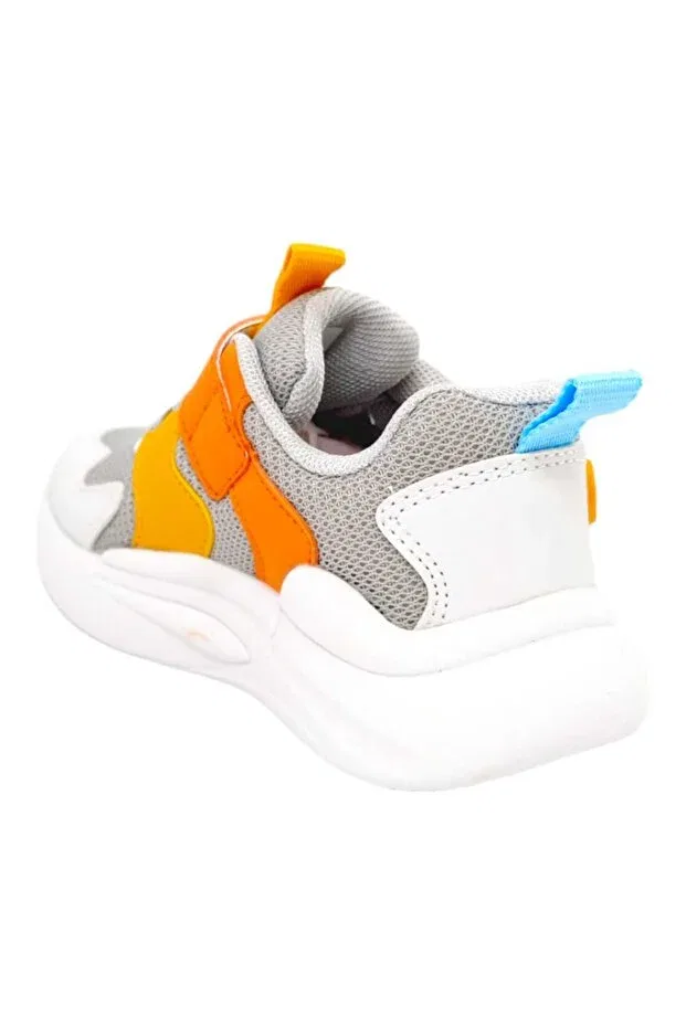 Детские кроссовки для девочек с ортопедической стелькой Vicco, Gray — фото 3