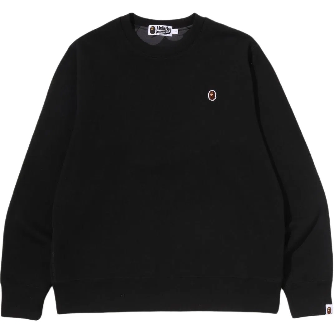 Детский свитшот с круглым вырезом FW26 A BATHING APE, Black