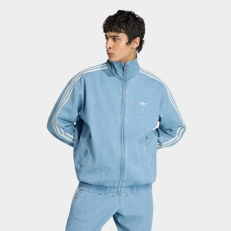 Мужская джинсовая куртка Firebird adidas, Синий