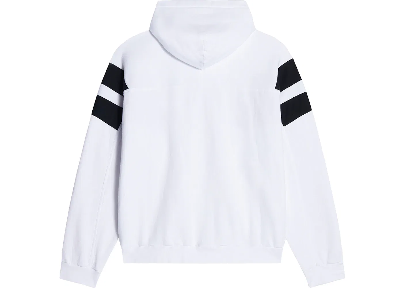 Мужская худи с застежкой-молнией Sporty B Zip-Up Tracksuit Hoodie Balenciaga, White/Red/Black — фото 2