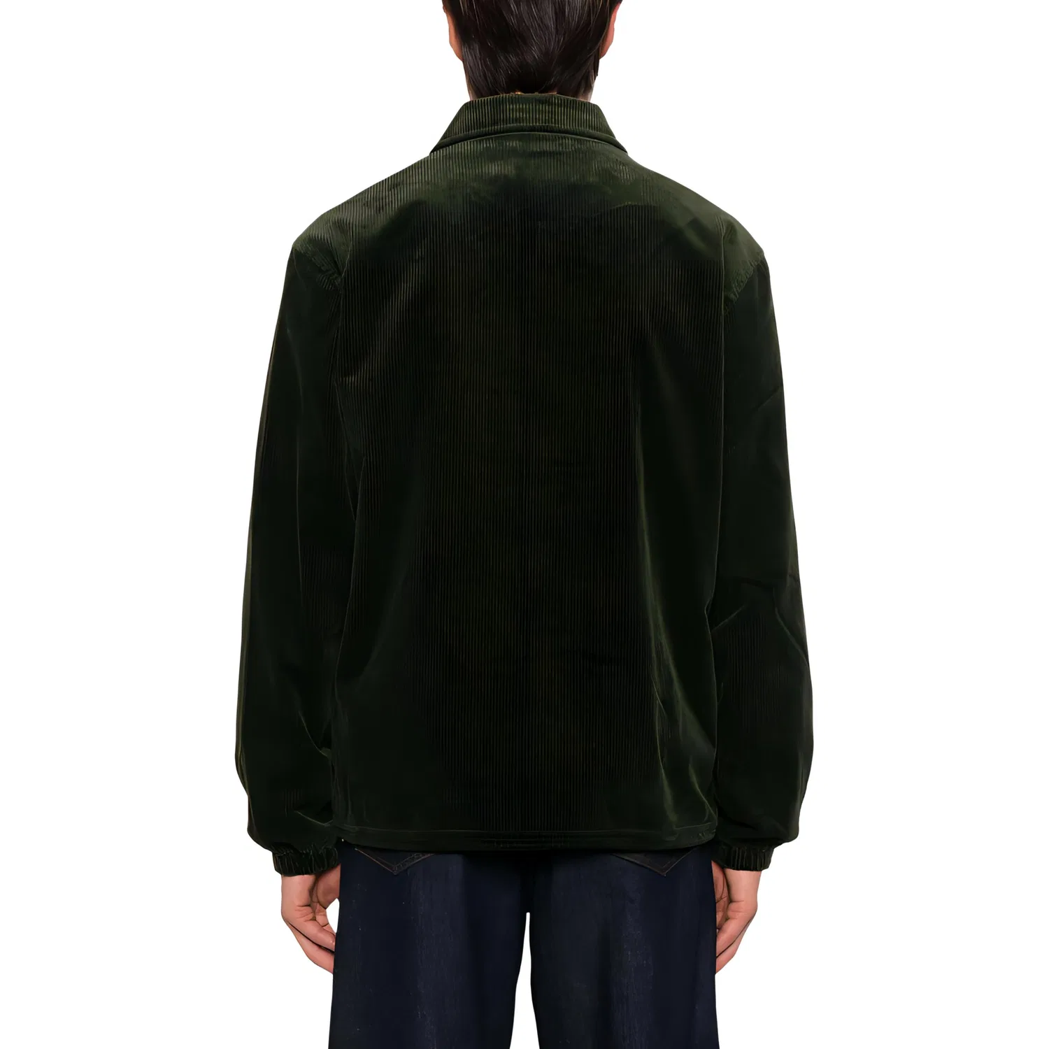 Мужская куртка-бомбер из вельвета Polo Ralph Lauren, Dark Green — фото 4