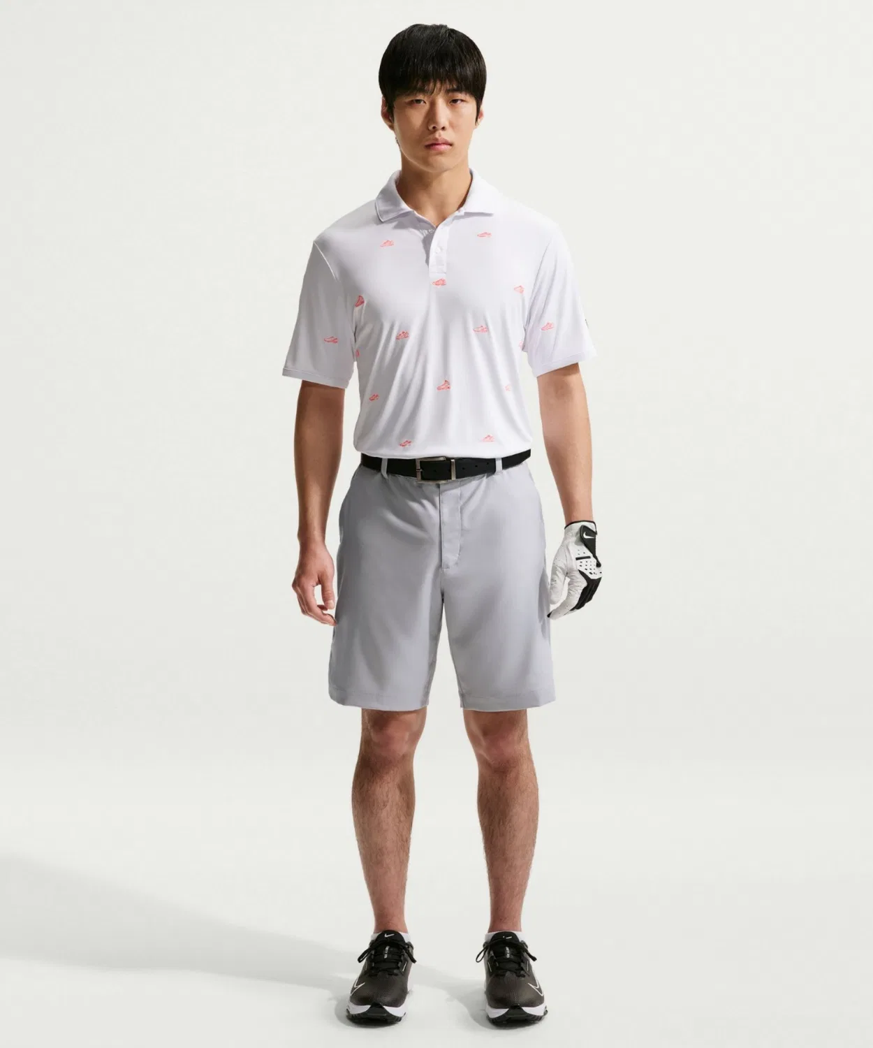 Мужское поло с коротким рукавом Dri-FIT Nike Par, Белый — фото 4