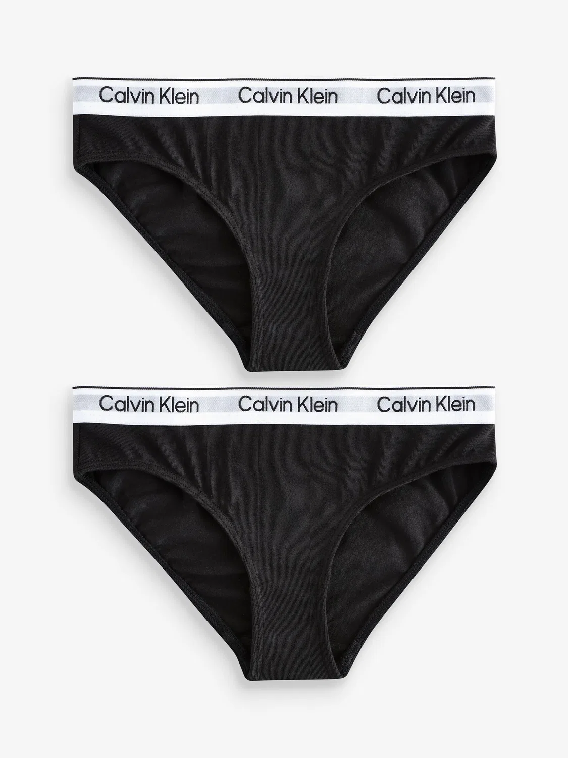 Бикини Calvin Klein Black Modern Cotton, 2 шт, черный