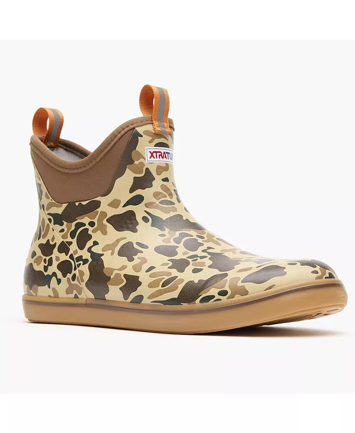 

Мужские 6-дюймовые ботинки Duck Camo Ankle Deck XTRATUF, коричневый