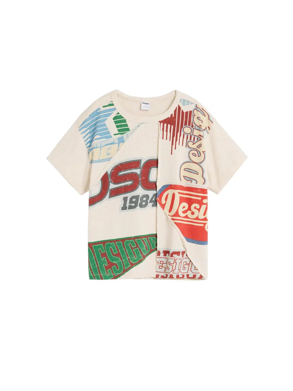 Рубашка Desigual белого цвета