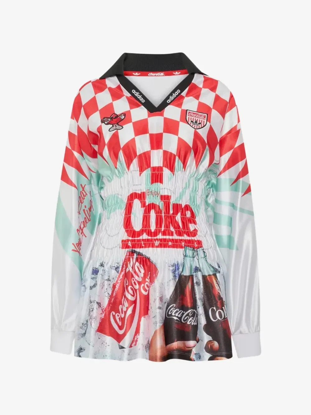 Топ Mash Up из коллаборации с Coca-Cola adidas, белый
