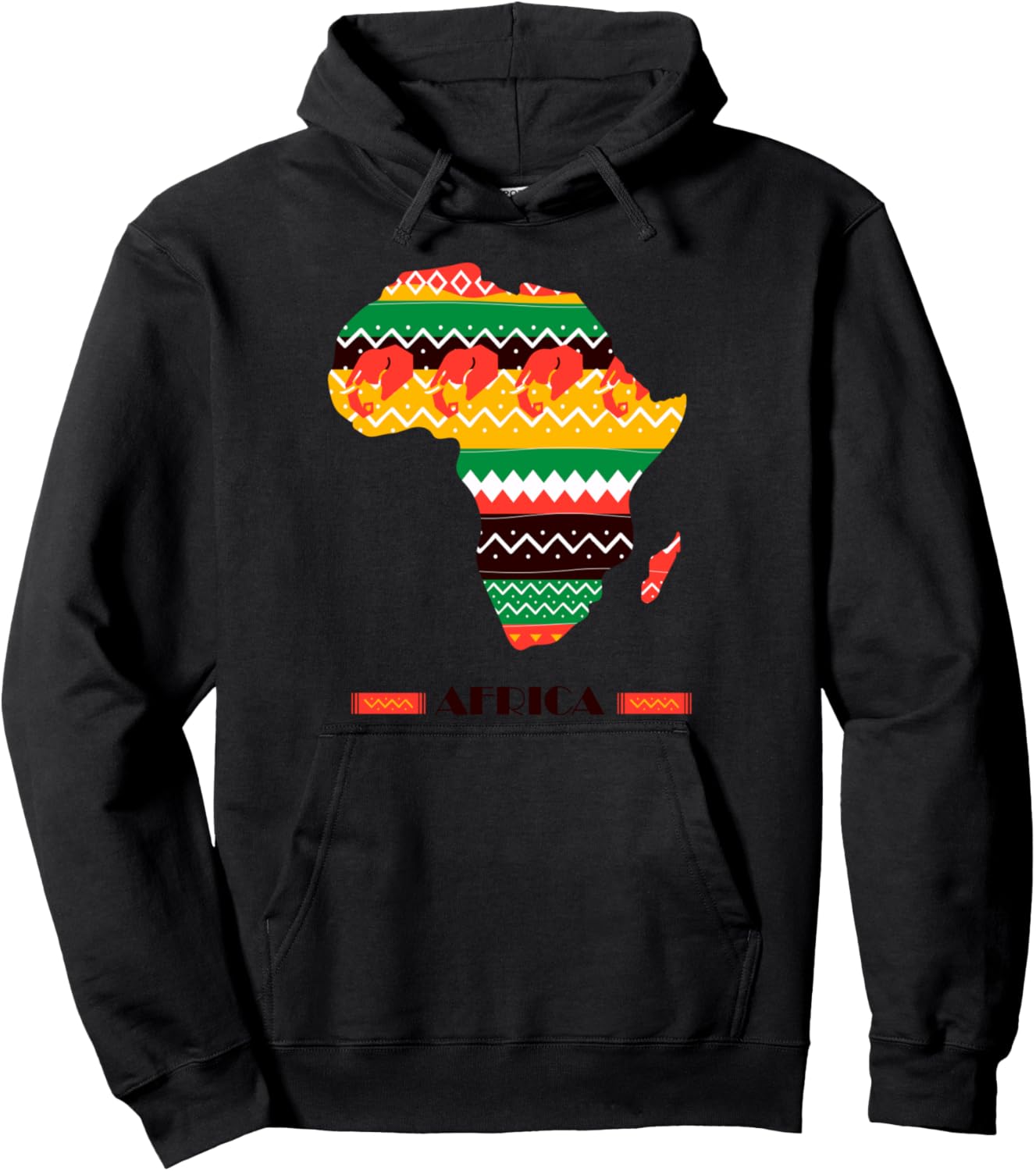 

Худи Africa Designed For Women Men, черные African Clothing, Черный, Худи Africa Designed For Women Men, черные African Clothing