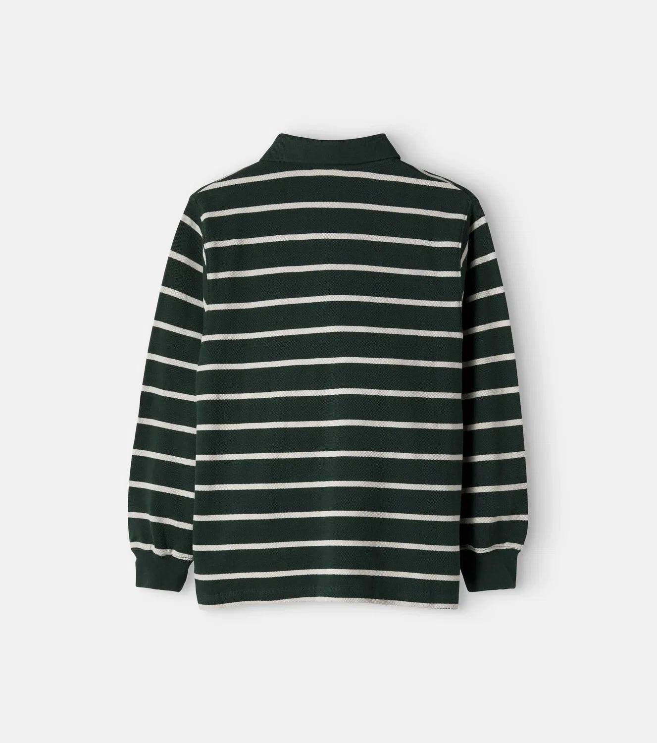 Поло из хлопка в полоску, модель Taxus Stripe, Molo, черный — фото 3