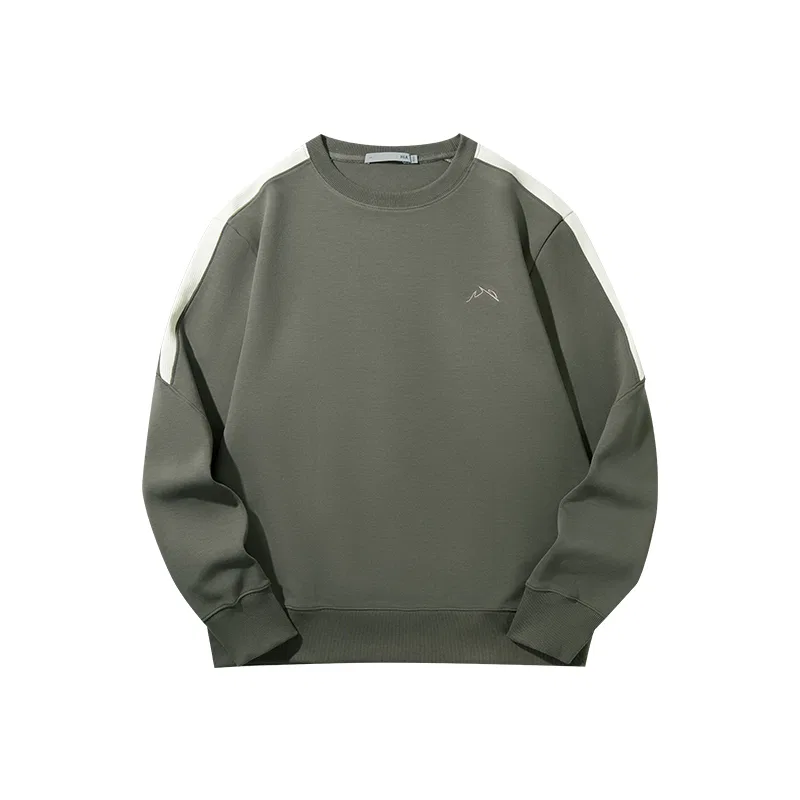 Детский свитшот с вышивкой HLA, Green Gray Trim 90