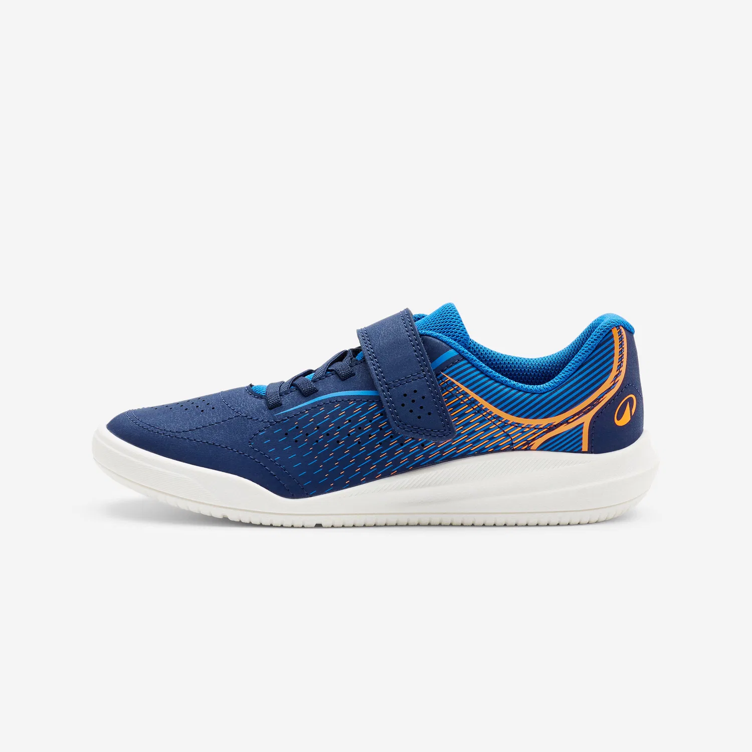 Детские кроссовки с липучкой Play Protect Decathlon, Navyblau Konigsblau Helles Tomatenrot