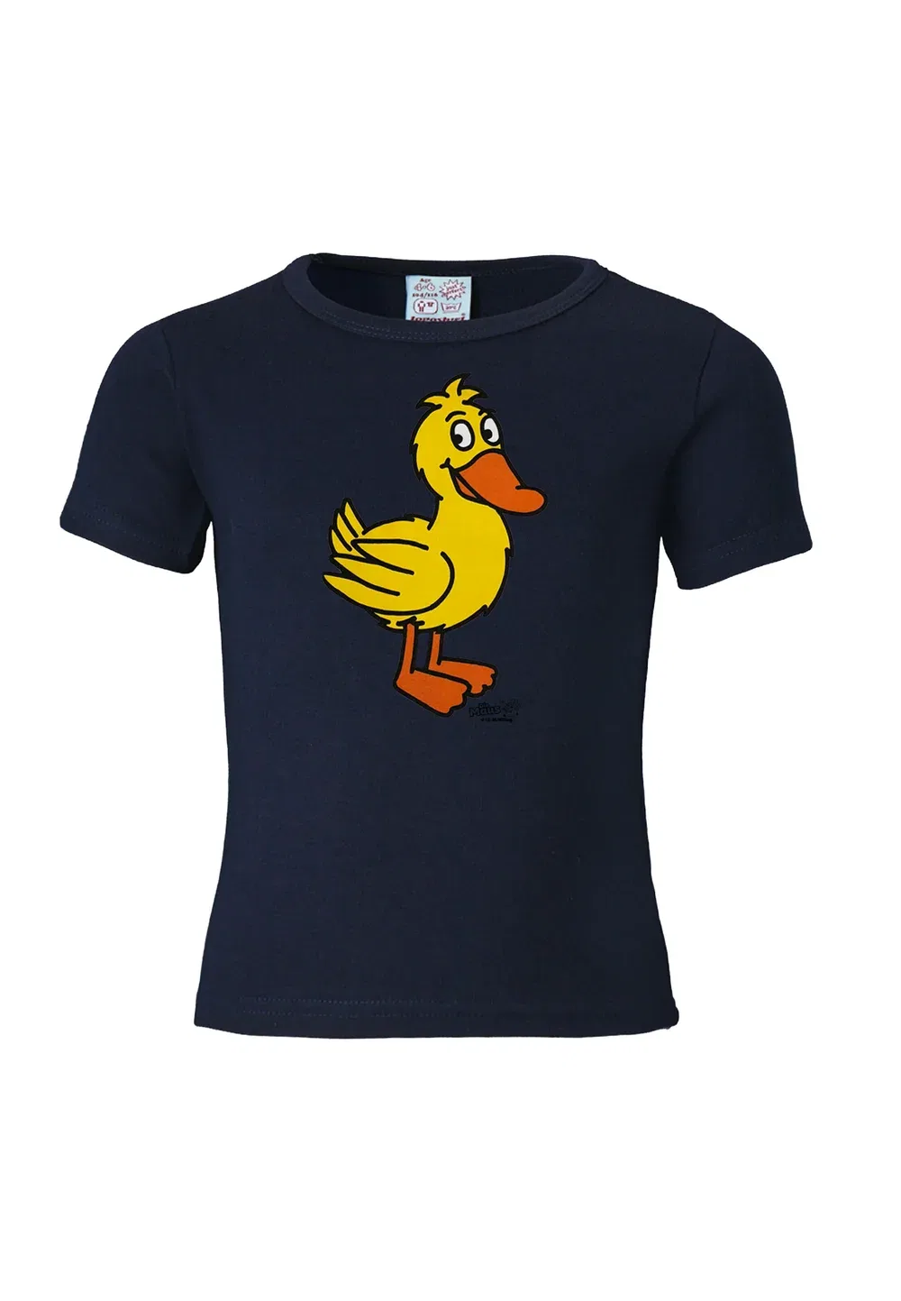 Футболка с принтом Die sendung mit der maus - ente Logoshirt, Dunkelblau — фото 4