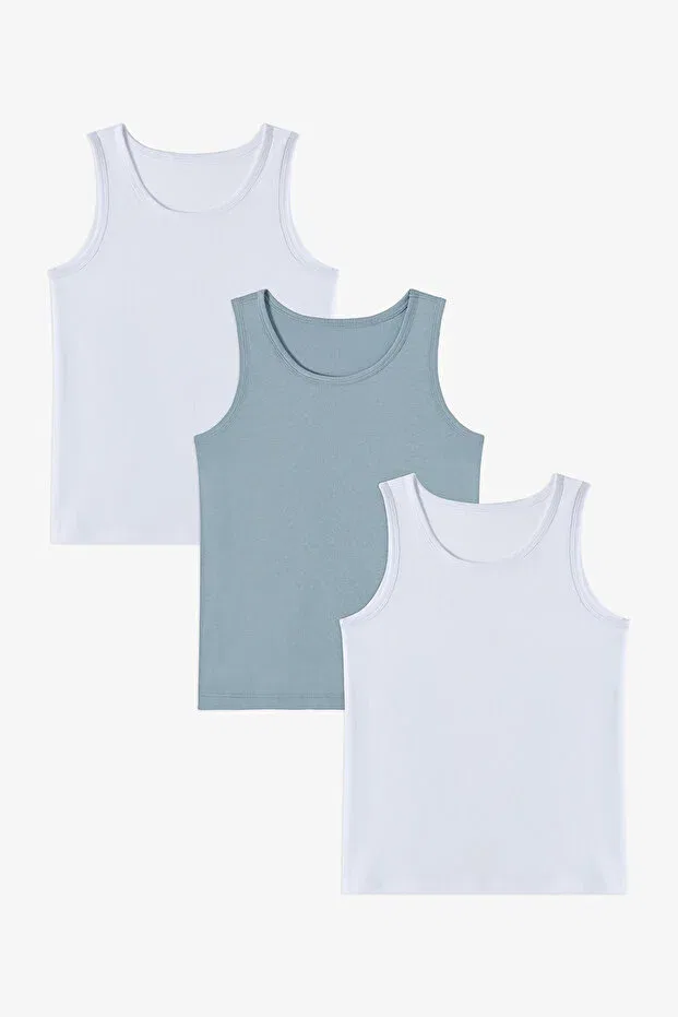Детское для мальчиков хлопковое комплект маек Basics Penti, Multicolor