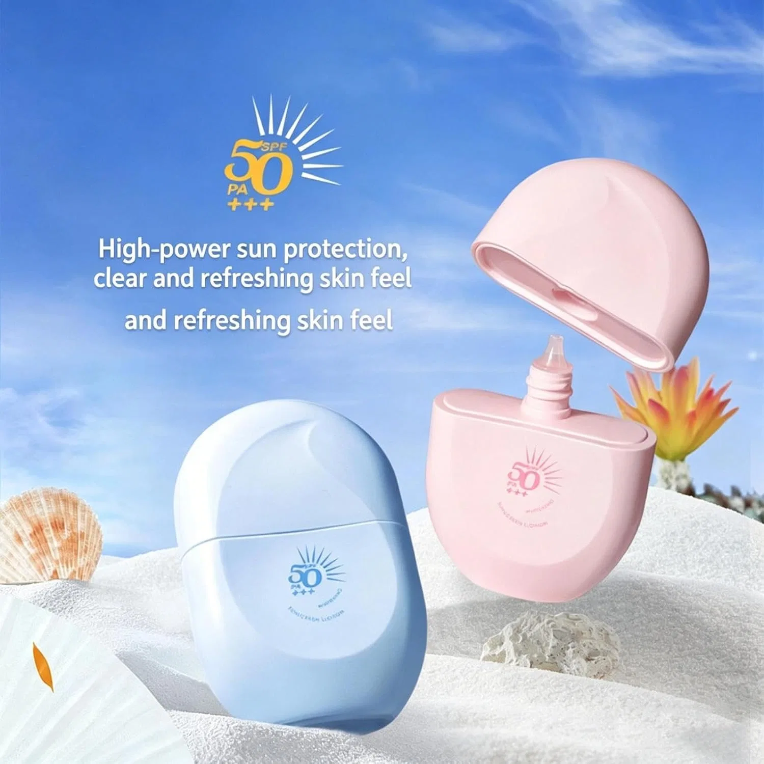 Солнцезащитный крем для лица SPF 50, Generisch, 02 — фото 2
