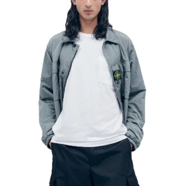 Мужская футболка с коротким рукавом STONE ISLAND, White
