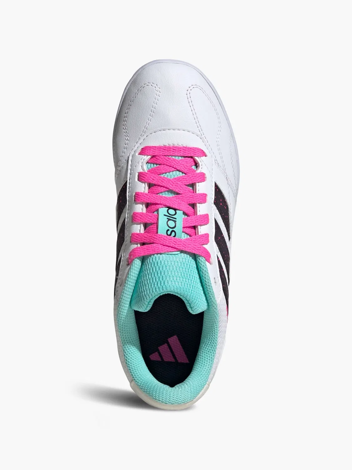 Детские футбольные бутсы Super Sala Competition 3 IN Adidas, белый — фото 2