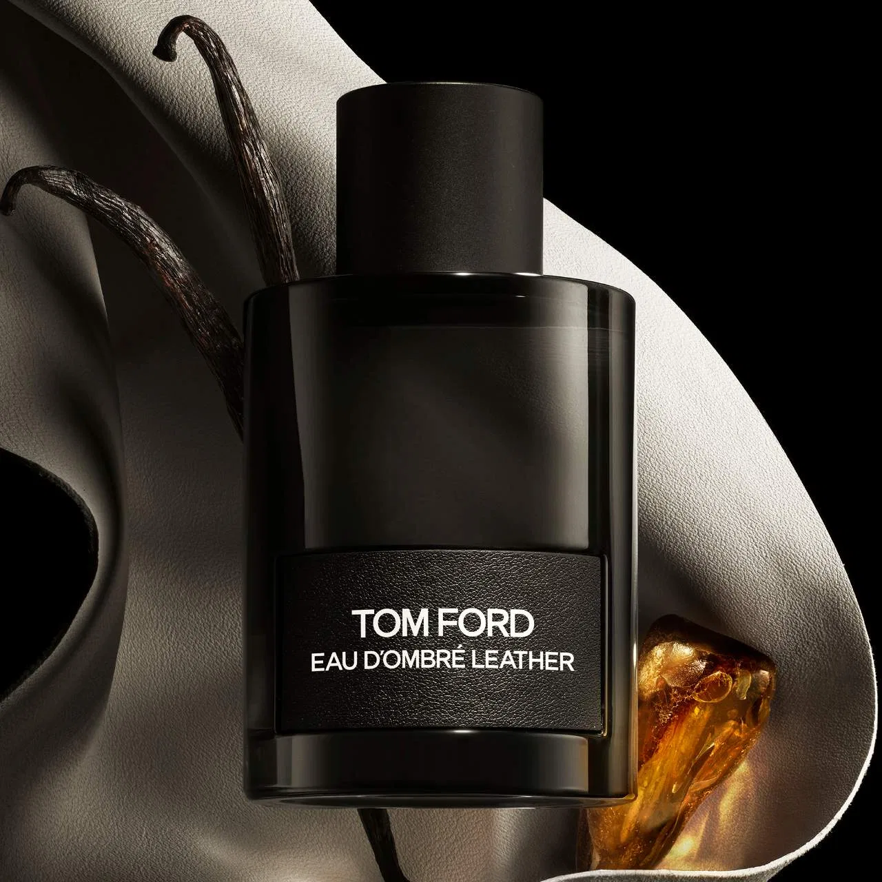 Туалетная вода, Eau d'Ombre Leather TOM FORD, с нотами ванили и янтаря, 100 мл — фото 2