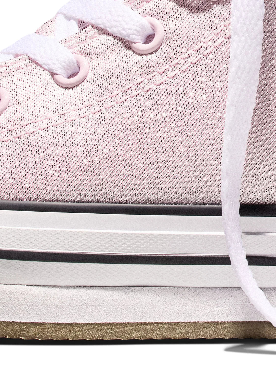 Кроссовки платформа Converse Chuck Taylor Lift, розовый — фото 3