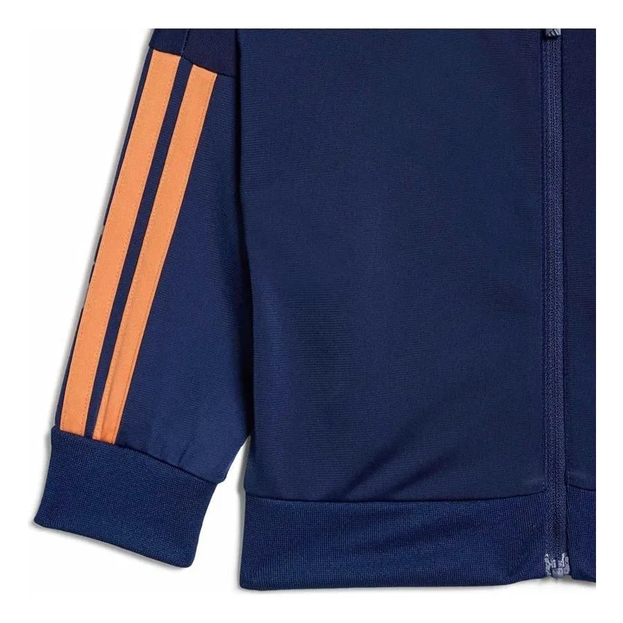 Спортивный костюм с длинным рукавом adidas, Синий — фото 4