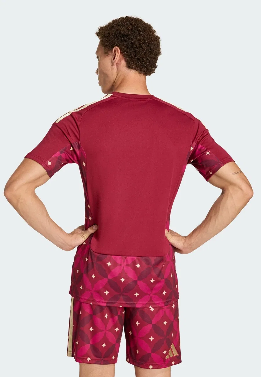 Футболка ADIDAS PERFORMANCE «Italy 26 Home Goalkeeper» красного цвета — фото 4