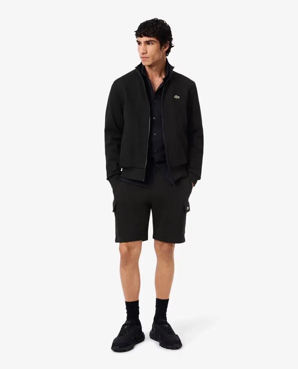 Мужские шорты карго из футера Lacoste, Negro