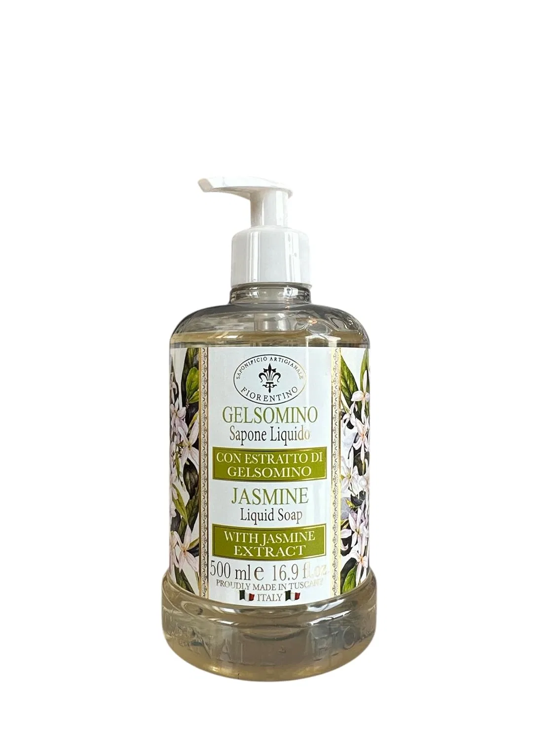 Жидкое мыло для рук Jasmine, Saponificio Artigianale Fiorentino, 500 мл