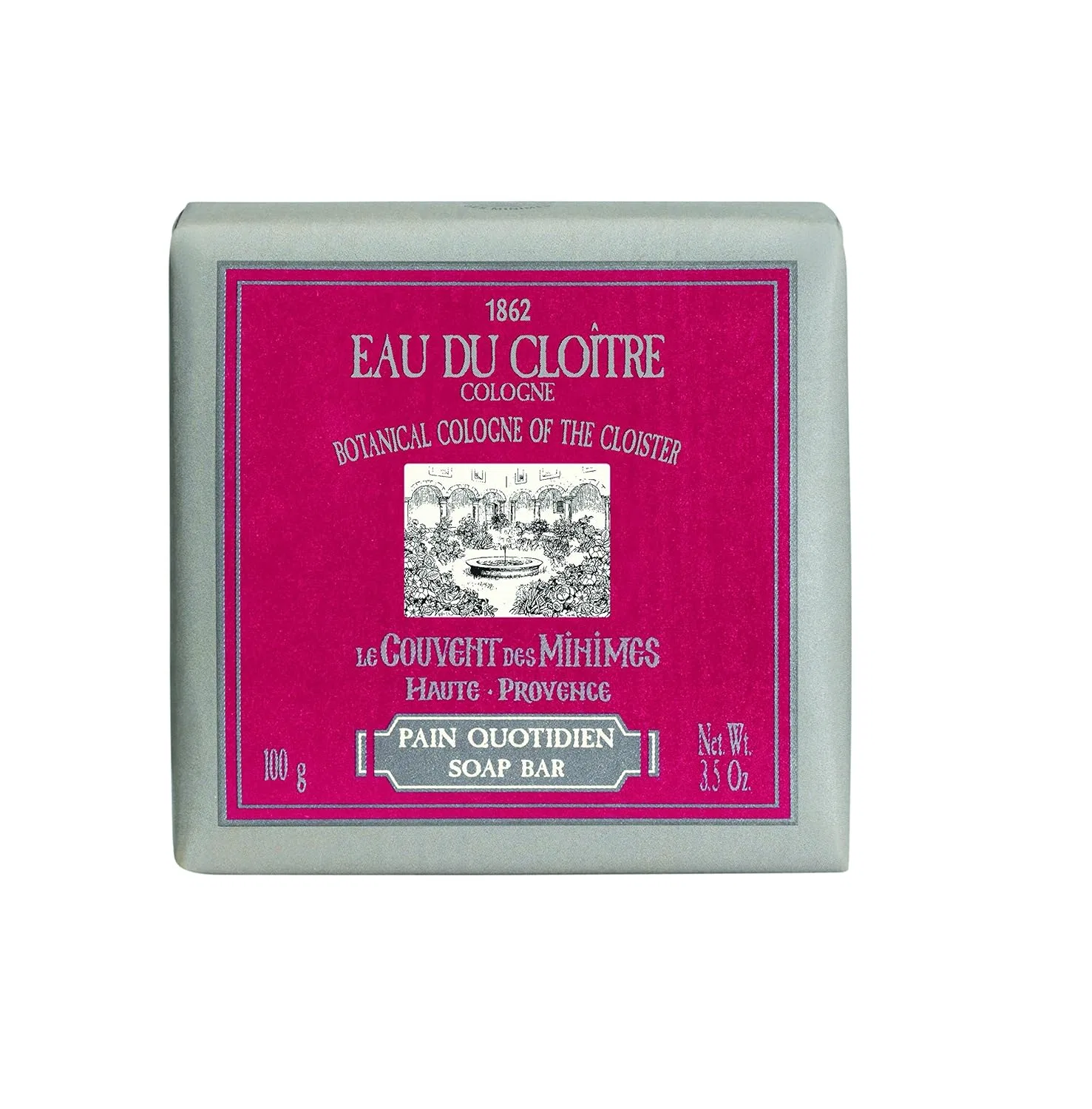 Мыло Eau Du Cloitre, Le Couvent des Minimes, 100 г, Имбирь