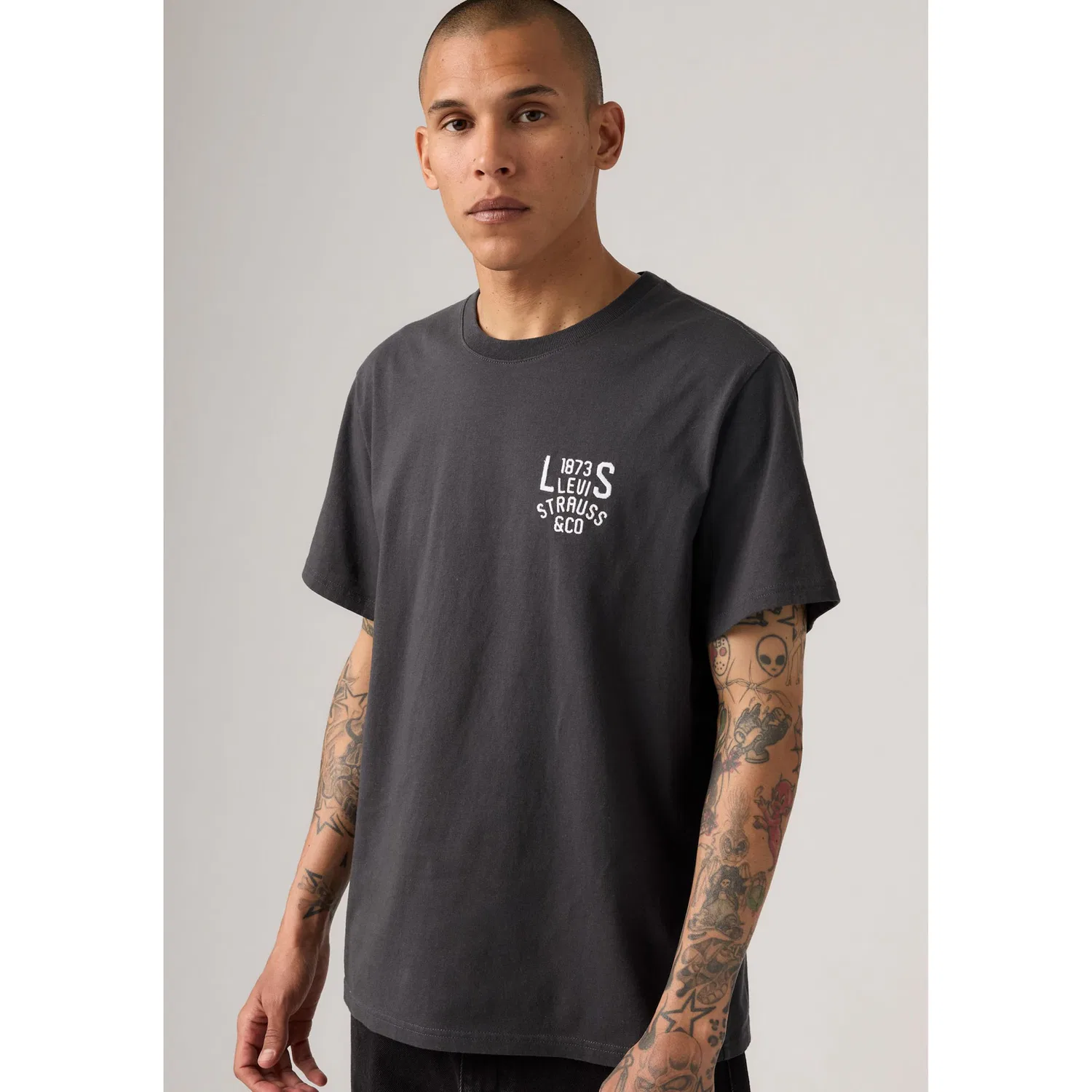 Мужская футболка с круглым вырезом свободного кроя Levi's, SS RELAXED FIT TEE P