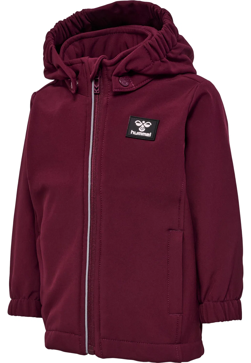 Детская куртка с длинным рукавом hmlMARS TEX MINI SOFTSHELL JACKET Hummel, Bordeaux