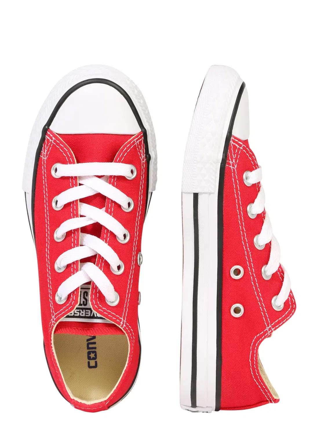 Кроссовки Converse Chuck Taylor All Star красного цвета — фото 3