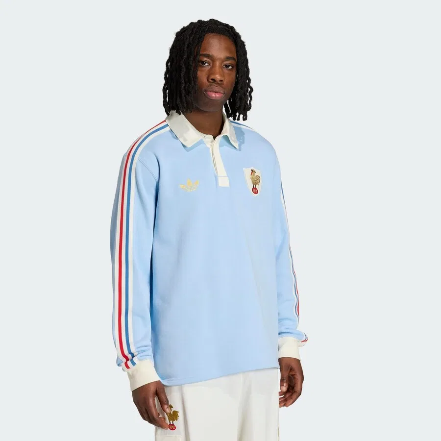 Спортивная футболка ADIDAS PERFORMANCE Performance Shirt светло-голубого цвета — фото 2