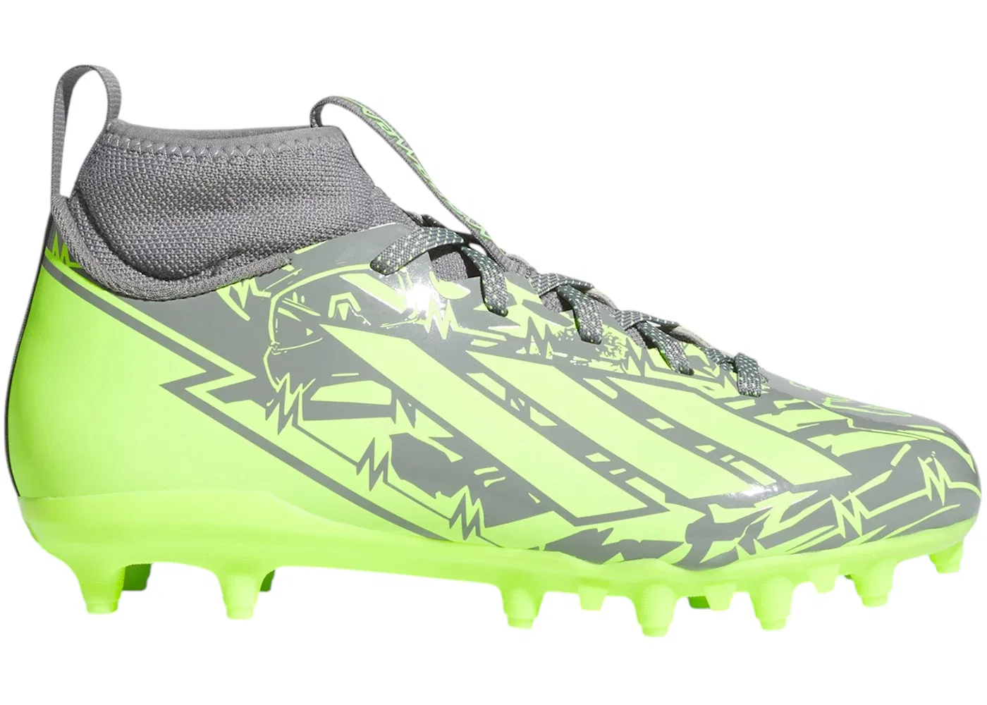 Детские бутсы Adizero Impact.2 II Adidas, Grey Three Lucid Lemon Grey Three