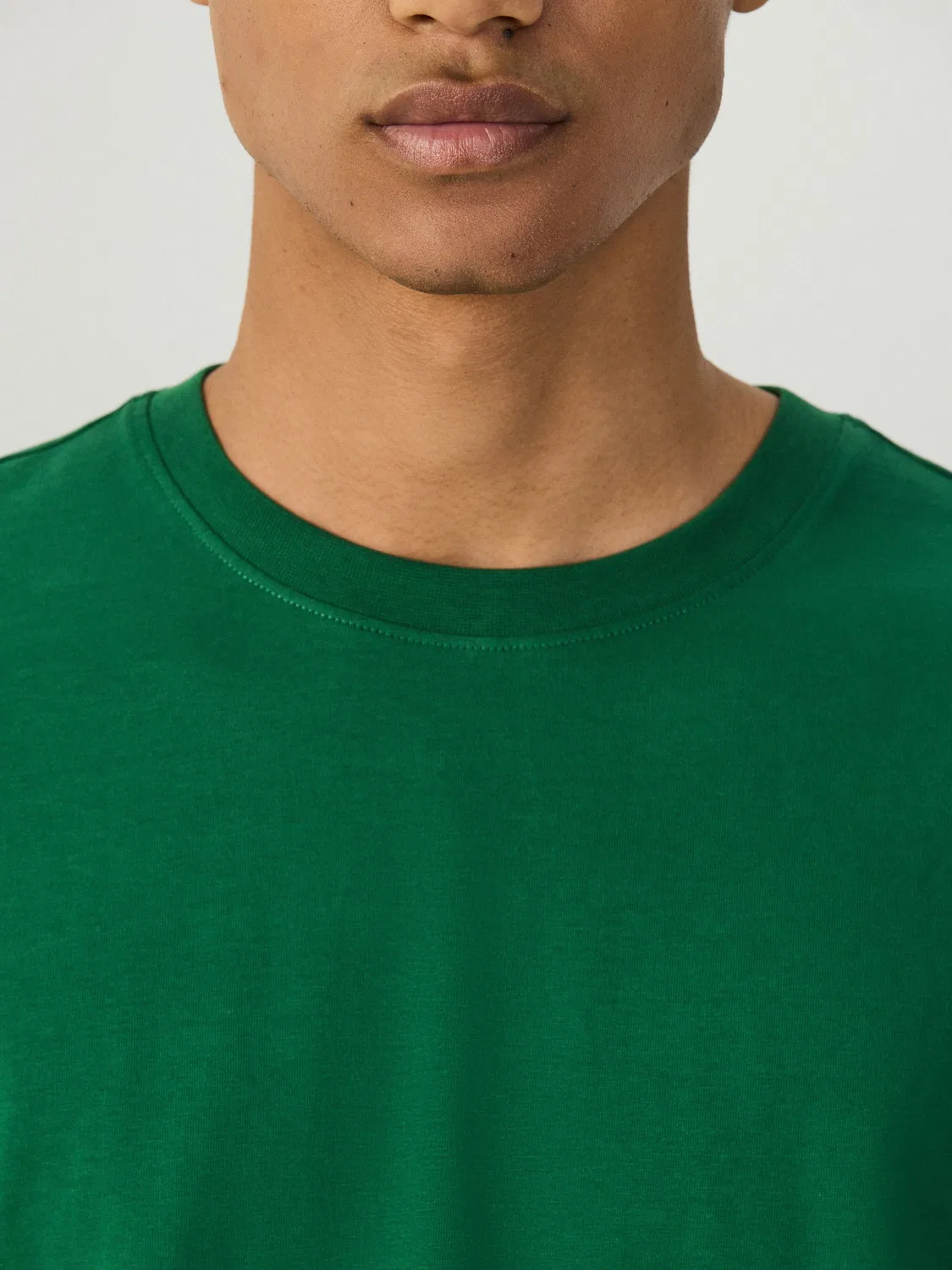 Футболка с круглым вырезом, Regular Fit, Essential Next, ярко-зеленый — фото 4