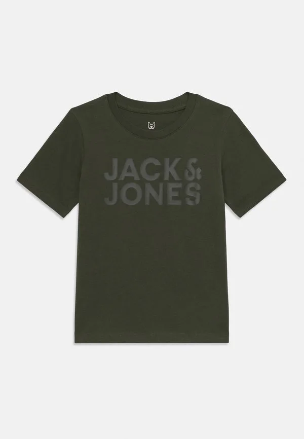 Футболка с логотипом jjecorp и принтом на воротнике. Jack & Jones Junior, Stormy Weather