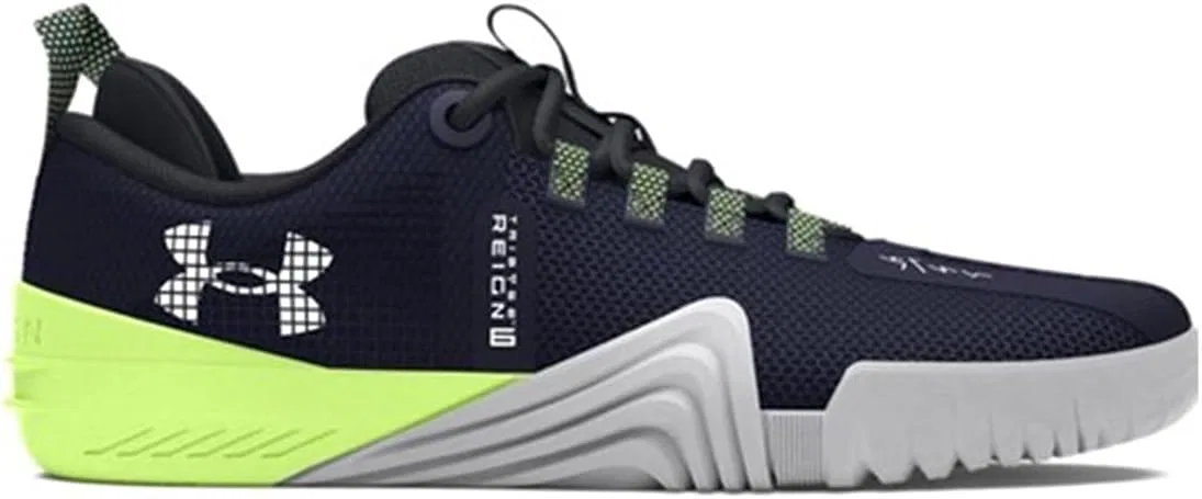 Мужские тренировочные кроссовки Under Armour TriBase Reign 6, Midnight Navy Morph Green White