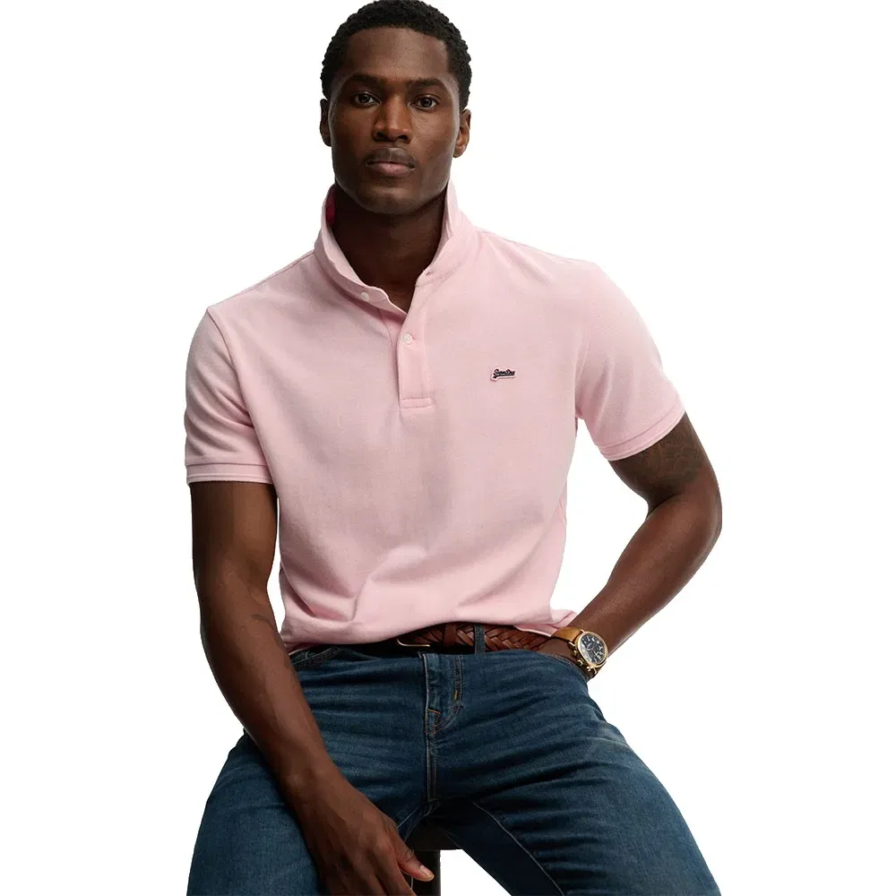 Свитер Classic Pique Superdry, розовый — фото 3